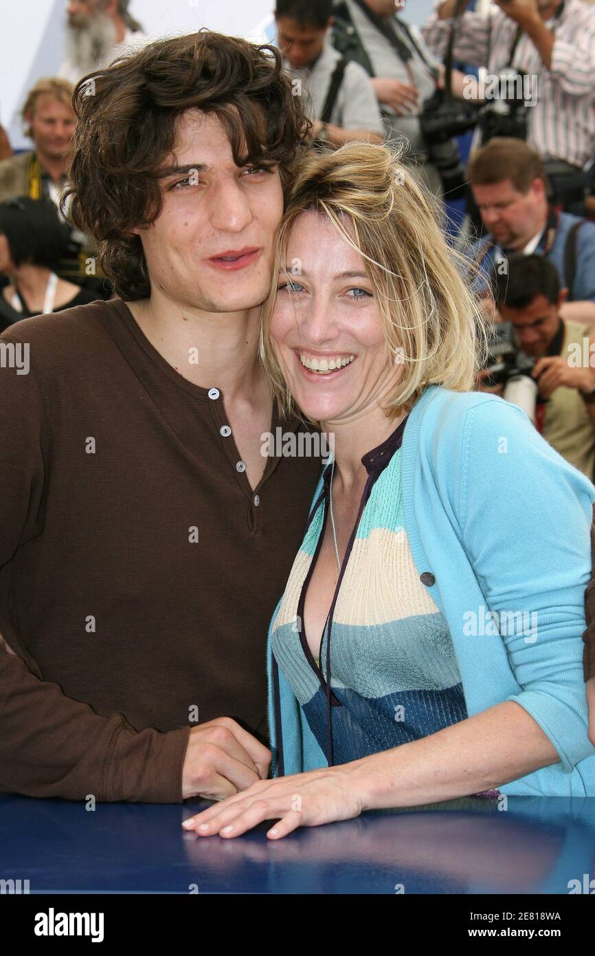 Valeria Bruni Tedeschi and Louis Garrel during 2007 Cannes Film