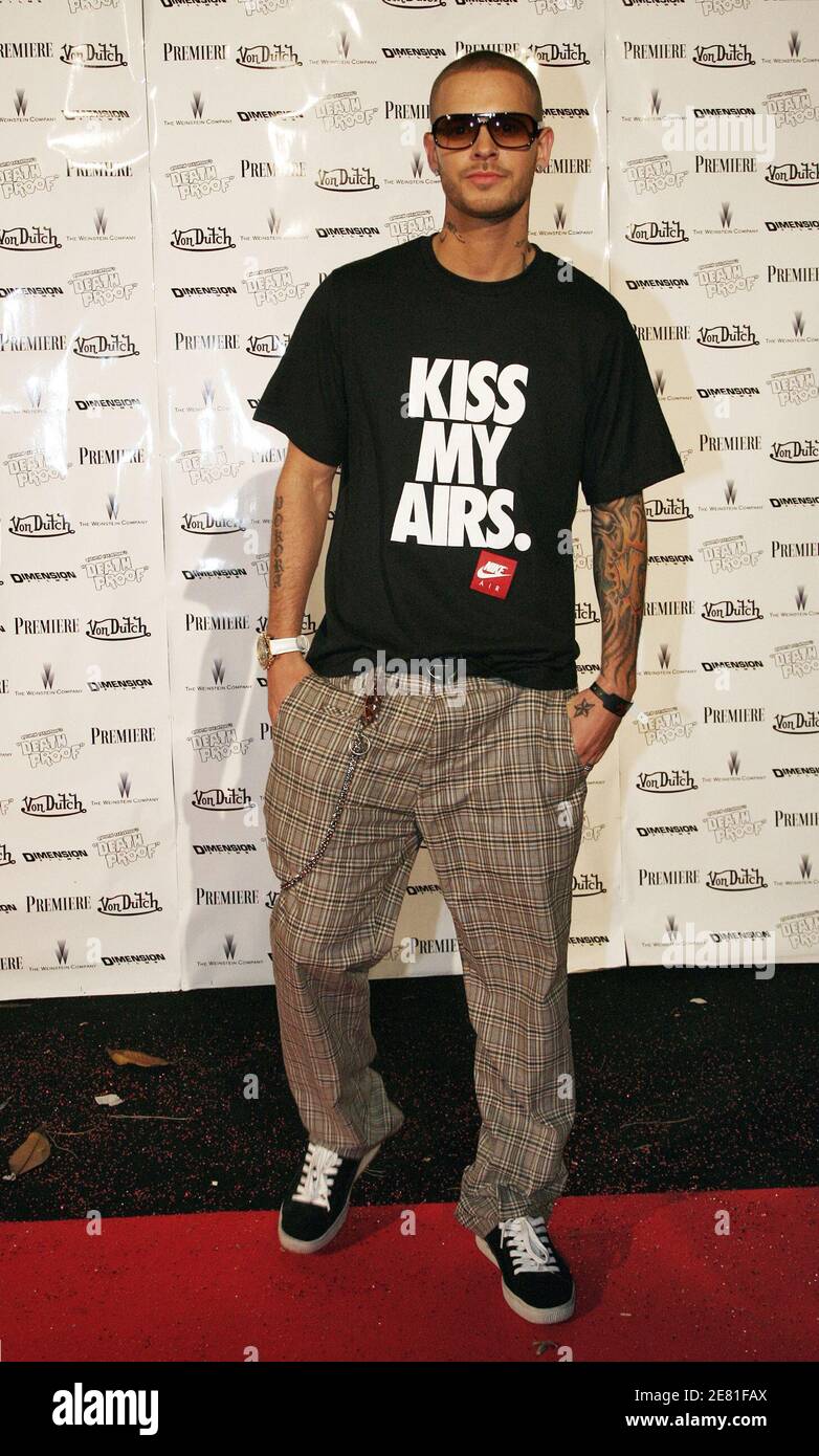 Singer Matt Pokora attends the 'Death Proof' After Party held at the VIP Room during the 60th International Film Festival in Cannes, France on May 22, 2007. Photo by Denis Guignebourg/ABACAPRESS.COM Stock Photo