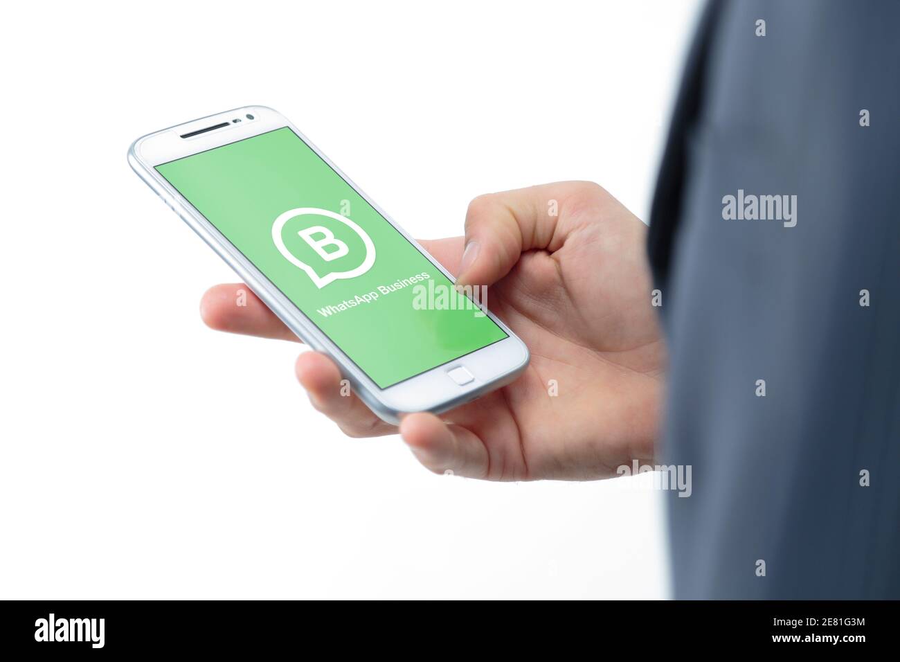 Download Whats App On Smart Phone High Resolution Stock Photography And Images Alamy