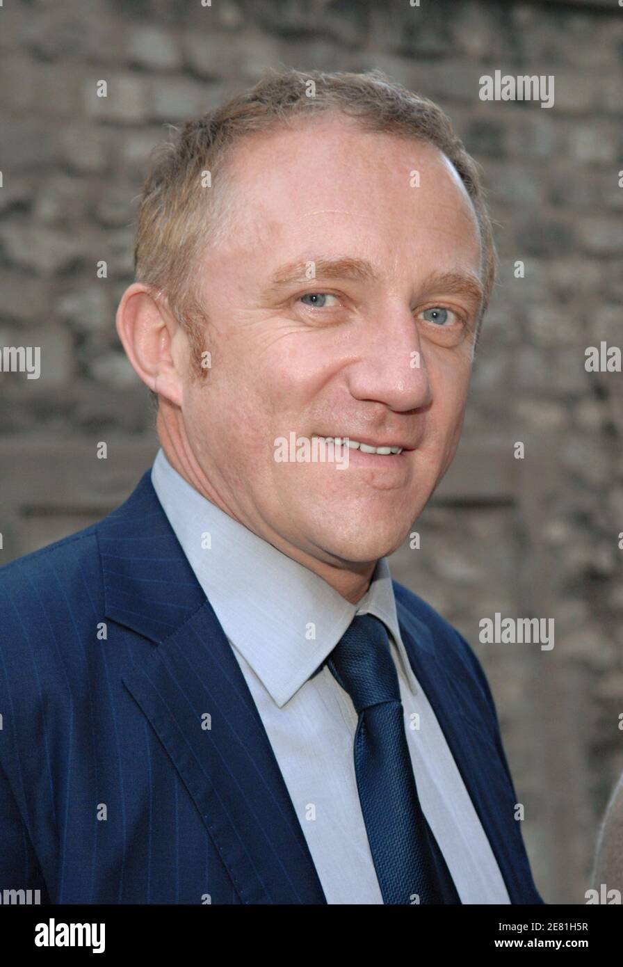 French luxury group Pinault-Printemps-Redoute's (PPR) chairman Francois-Henri Pinault poses for pictures during the launch party for La Redoute's new fashion collection presentation, held at the Couvent des Recollets, in Paris, France, on May 23, 2007. Photo by Nicolas Khayat/ABACAPRESS.COM Stock Photo