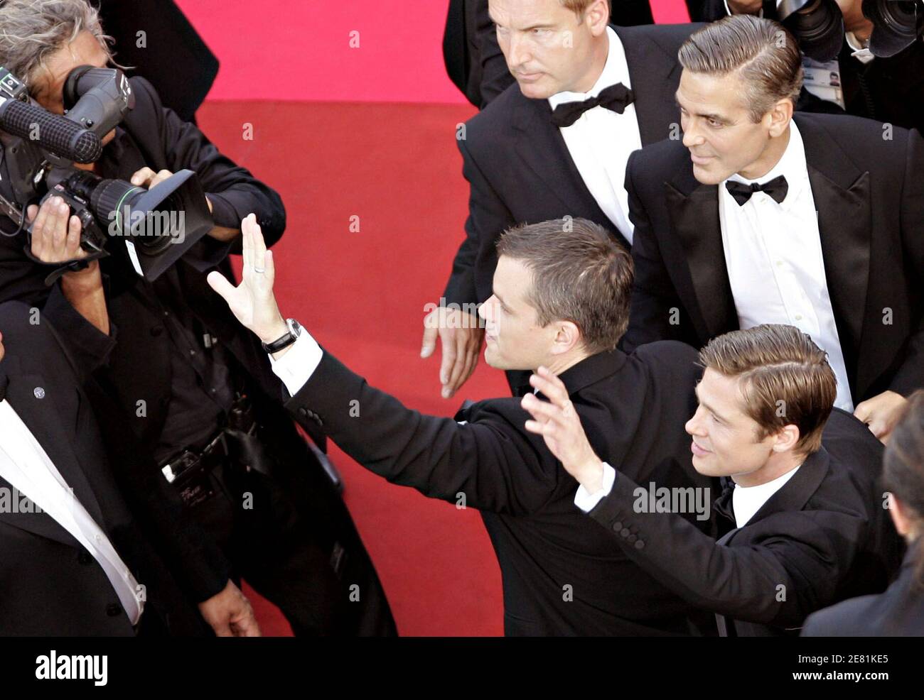 60th Cannes Film Festival Ocean's 13 screening Stock Photo Alamy