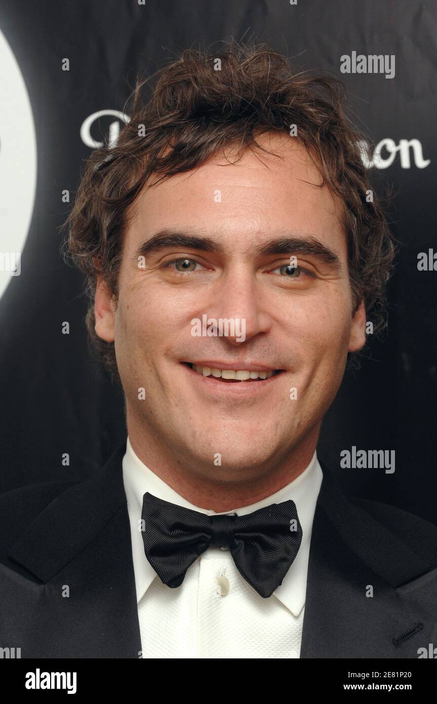 US actor Joaquin Phoenix arrives at the after party for the film 'We Own The Night' at La Villa Murano in Cannes, France on May 25, 2007, during the 60th International Cannes Film Festival. Photo by Hahn-Nebinger-Orban/ABACAPRESS.COM Stock Photo