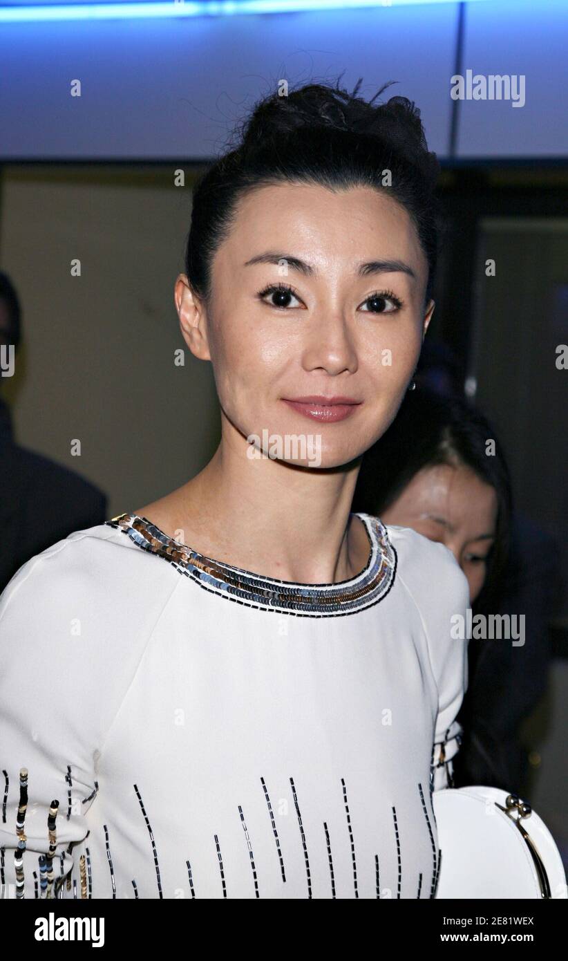Actress Maggie Cheung leaves 'Palais des festivals' during 60th International film festival in Cannes, France on May 27, 2007. Photo by Denis Guignebourg/ABACAPRESS.COM Stock Photo