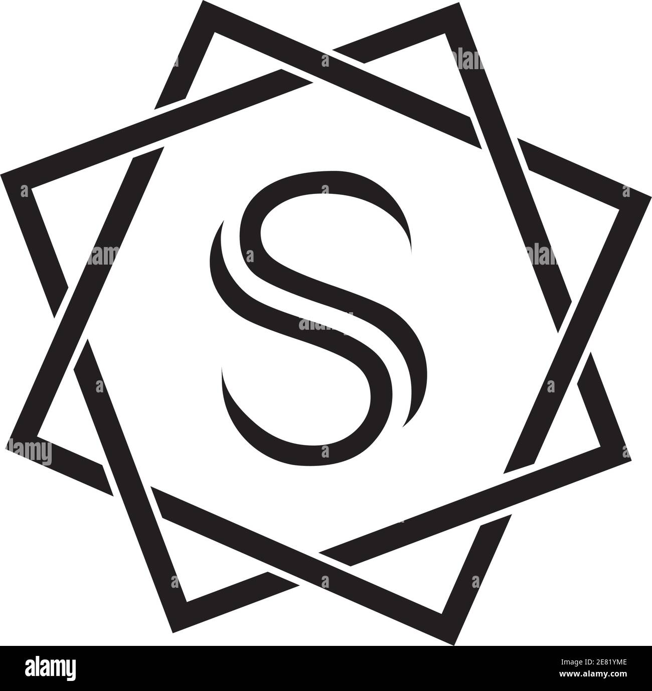 Letter S Business corporate abstract unity vector logo design template ...