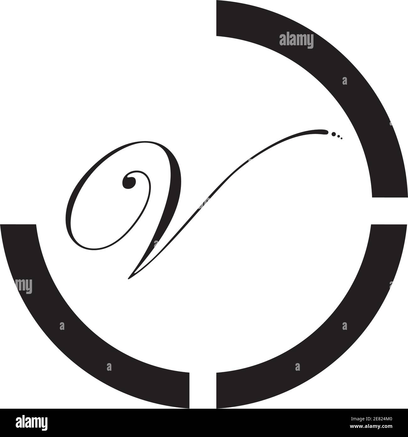 letter V logo vector illustration design template Stock Vector Image ...