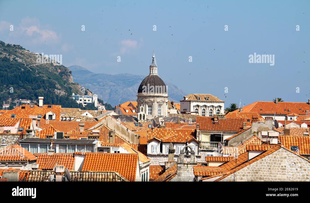 Old City of Dubrovnik, Croatia Stock Photo