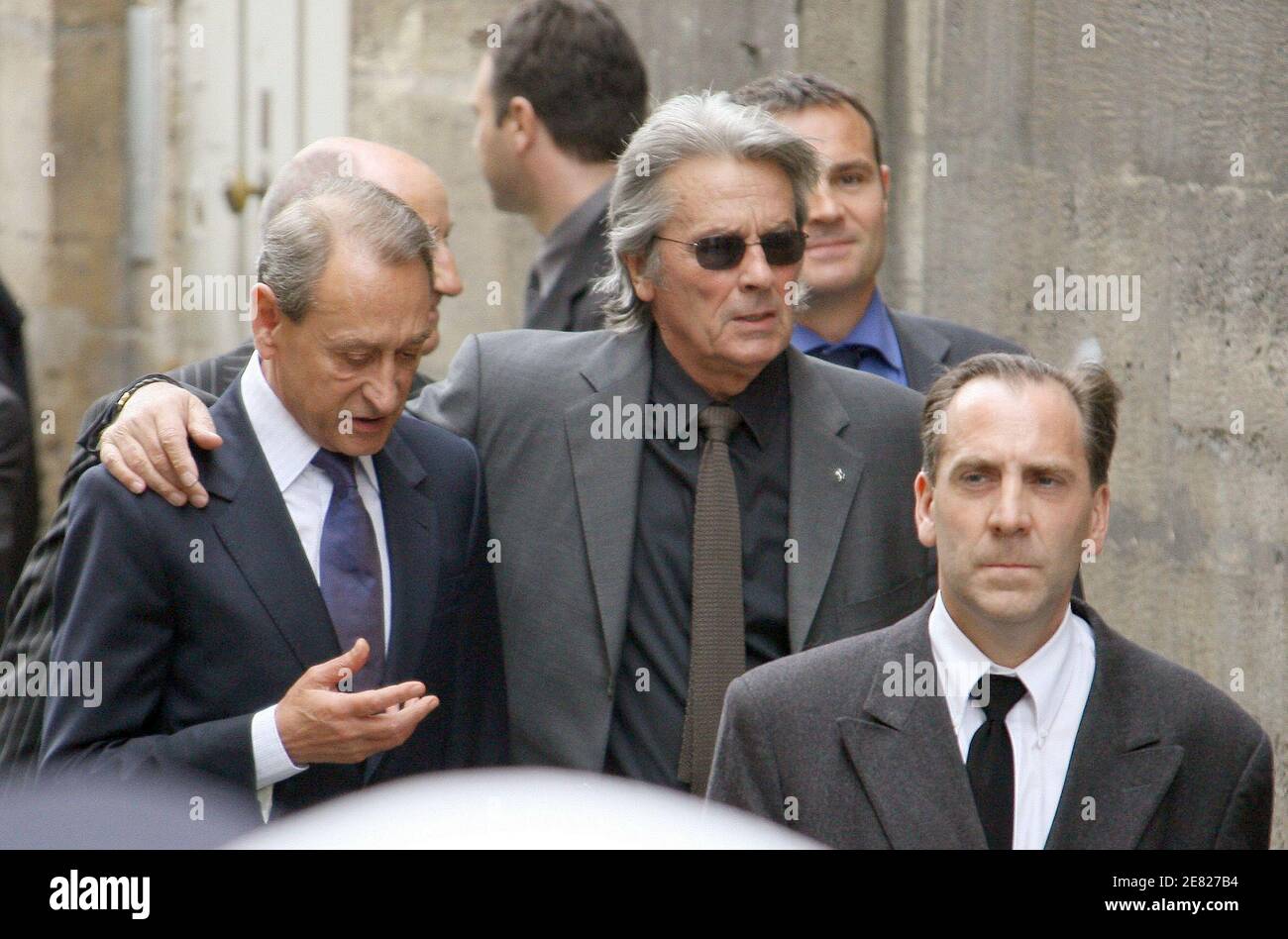 Funeral Mass for French actor Jean-Claude Brialy in Paris Stock Photo -  Alamy