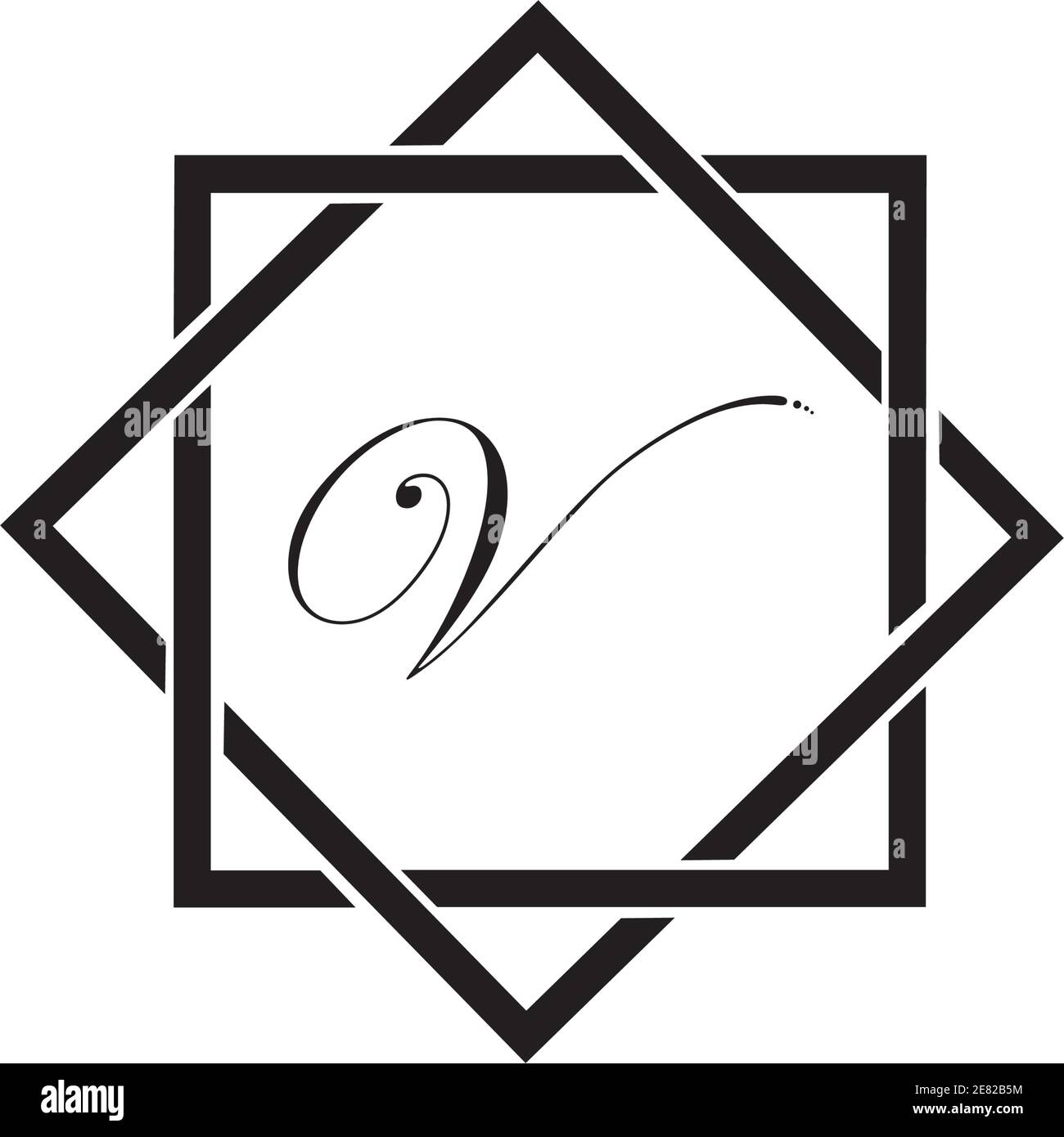 letter V logo vector illustration design template Stock Vector Image ...