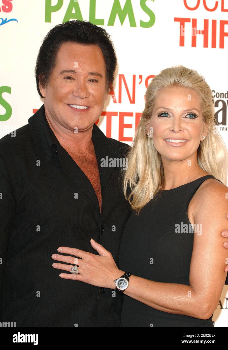 'Wayne Newton and Kathleen McCrone attend the CineVegas Opening Night Premiere of ''Ocean's 13'' at the Palms Hotel & Casino. Las Vegas, June 7, 2007. Photo by Lionel Hahn/ABACAPRESS.COM' Stock Photo