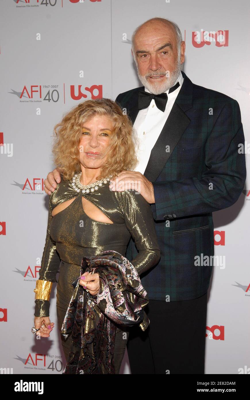 Sean connery wife micheline roquebrune hi-res stock photography and ...