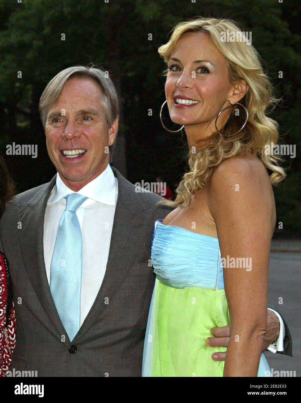 Fashion designer Tommy Hilfiger and his girlfriend Dee Ocleppo attend the  2007 Fresh Air Fund Benefit Gala, held at the Tavern on the Green  restaurant inside Central Park in New York City,