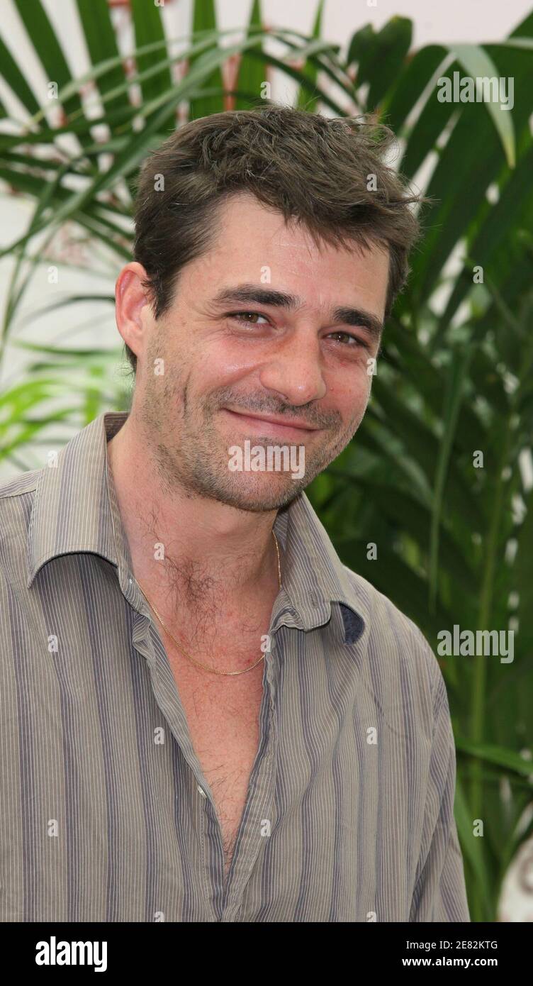 French actor Thierry Neuvic poses for pictures in Grimaldi forum during '47th Monte-Carlo TV Festival' in Monaco on June 11, 2007. Photo by Denis Guignebourg/ABACAPRESS.COM Stock Photo