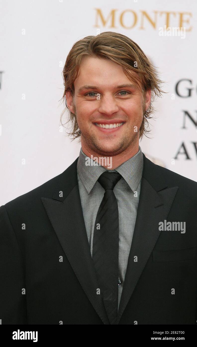 US actor Jesse Spencer fom US TV show ' House' poses for pictures during the closing ceremony of the 47th Monte-Carlo TV Festival held in Monaco on June 14, 2007. Photo by Denis Guignebourg/ABACAPRESS.COM Stock Photo