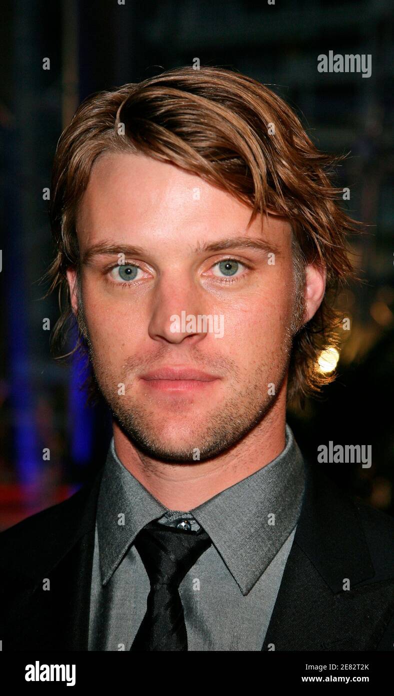 US actor Jesse Spencer poses for pictures during the closing ceremony of the 47th Monte-Carlo TV Festival held in Monaco on June 14, 2007. Photo by Denis Guignebourg/ABACAPRESS.COM Stock Photo
