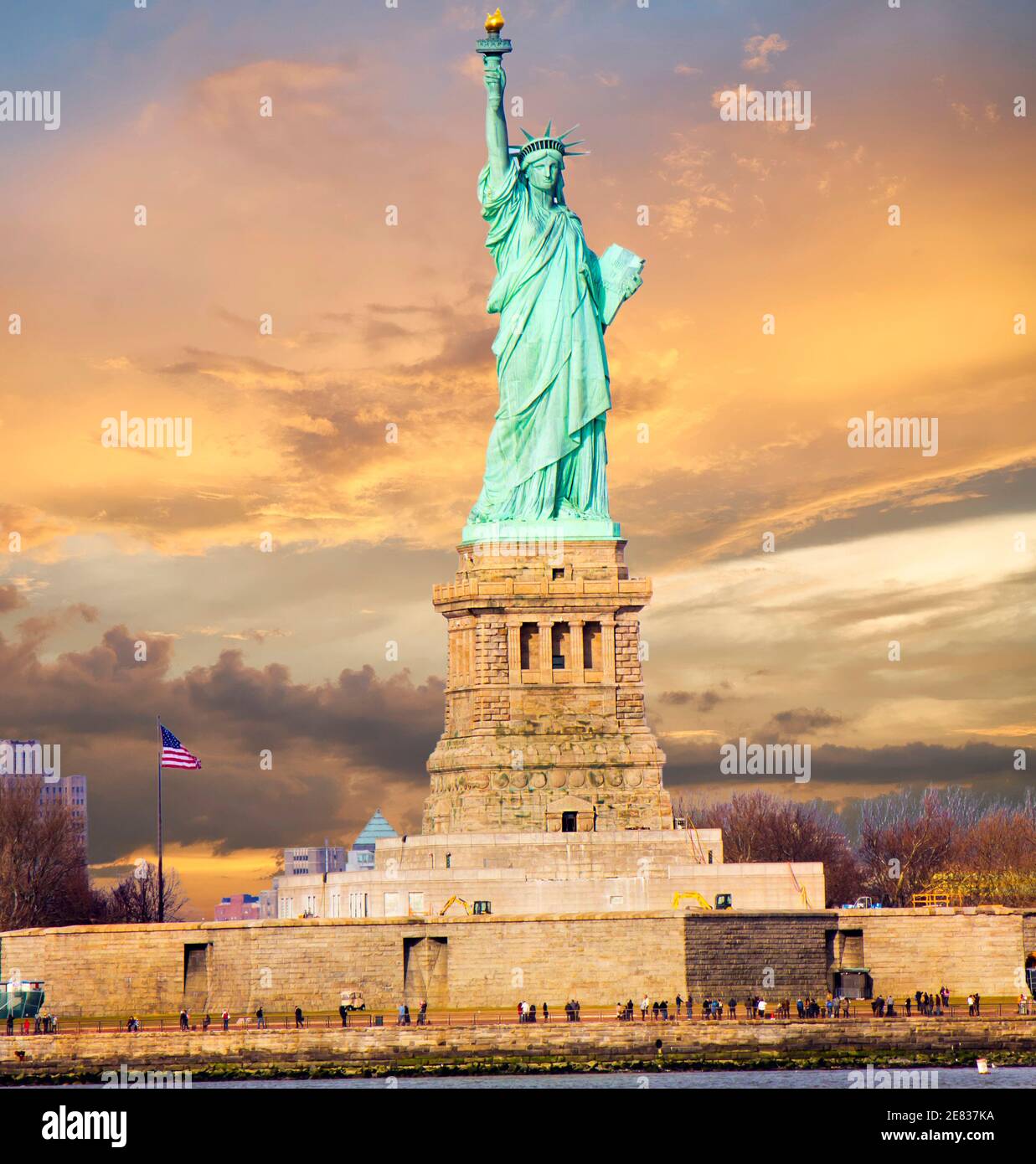 Statue of Liberty - New York City, United States Stock Photo