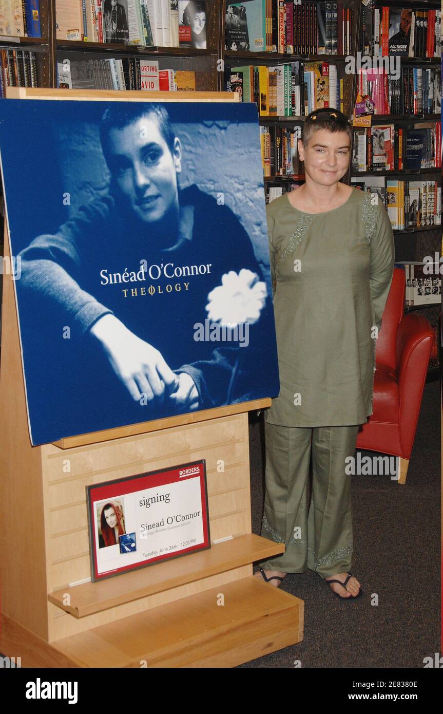 Irish Pop Singer And Activist Sinead O Connor Makes An In store