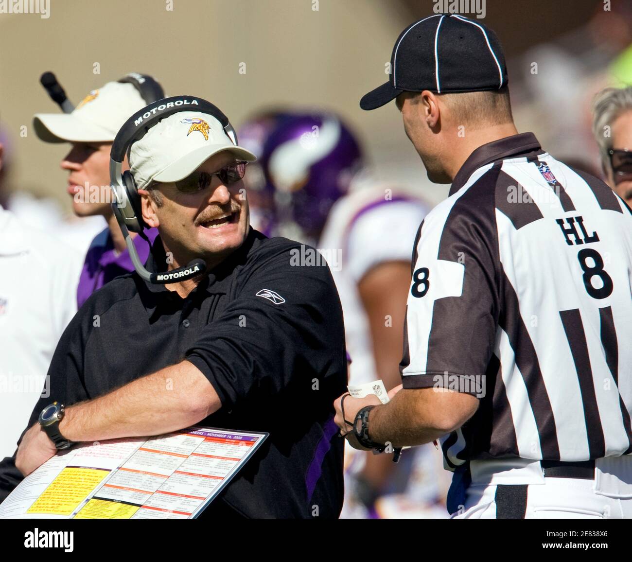 Minnesota vikings head football coach brad childress hi-res stock photography and images - Alamy Minnesota vikings head football coach brad childress hi-res stock photography and images - Alamy