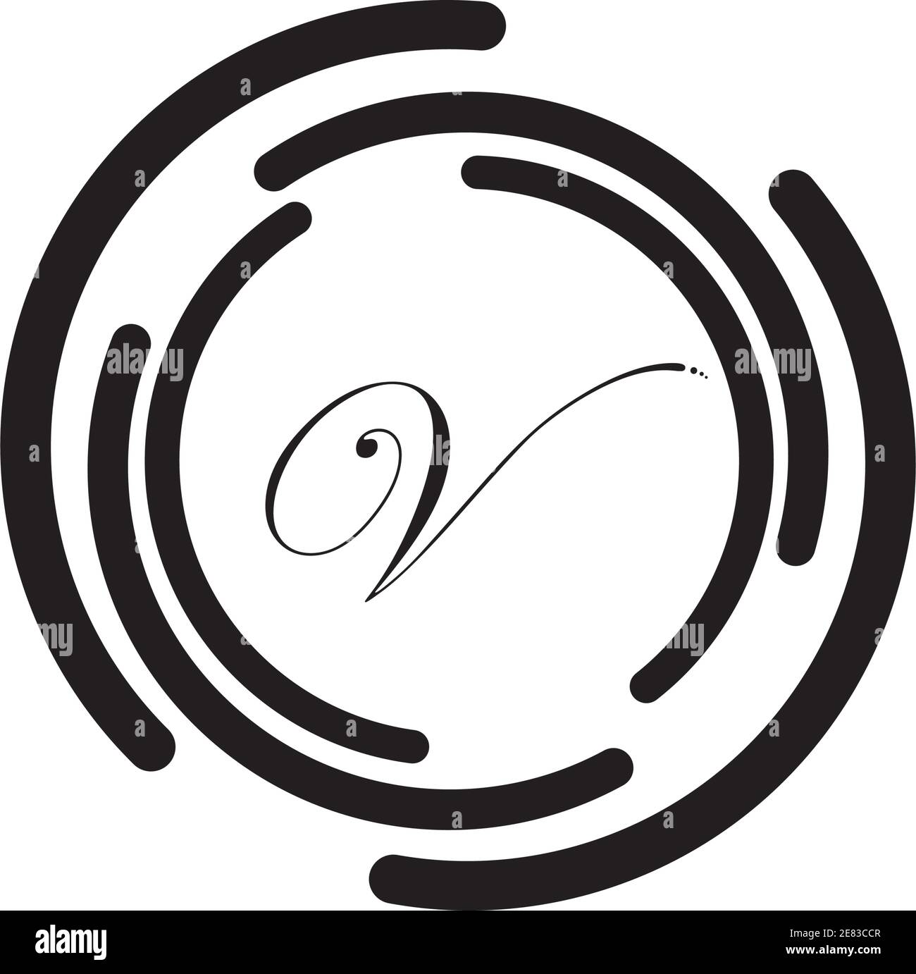 letter V logo vector illustration design template Stock Vector Image ...