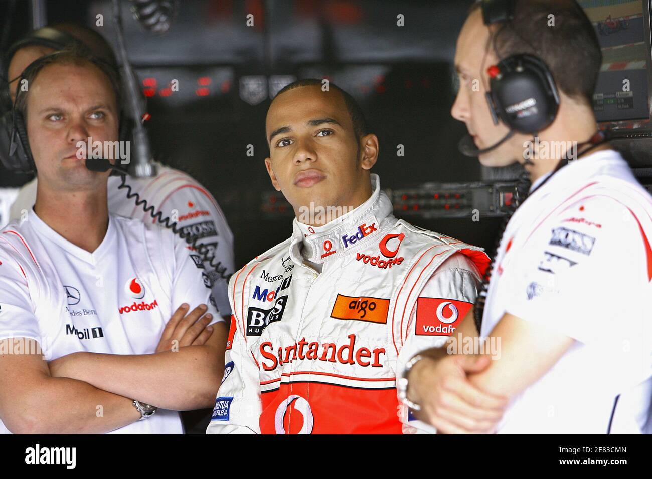 2007 vodafone mclaren mercedes hi-res stock photography and images - Alamy