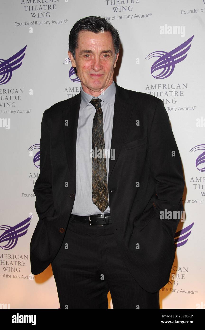 Roger Rees attends the American Theatre Wing's Annual Spring Gala held ...