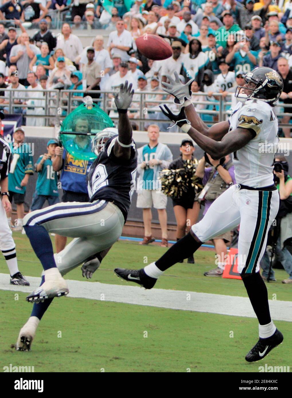 Jacksonville jaguars wide receiver reggie hires stock photography and