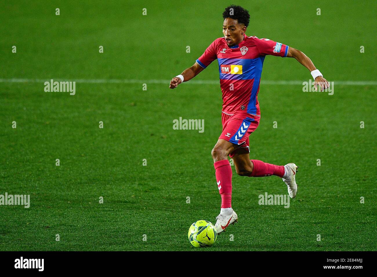 Valencia Spain January 30 Johan Mojica Of Elche Cf During The La Liga Santander Match Between Valencia Cf And Elche Cf At Mestalla Stadium On Janu Stock Photo Alamy [ 956 x 1300 Pixel ]