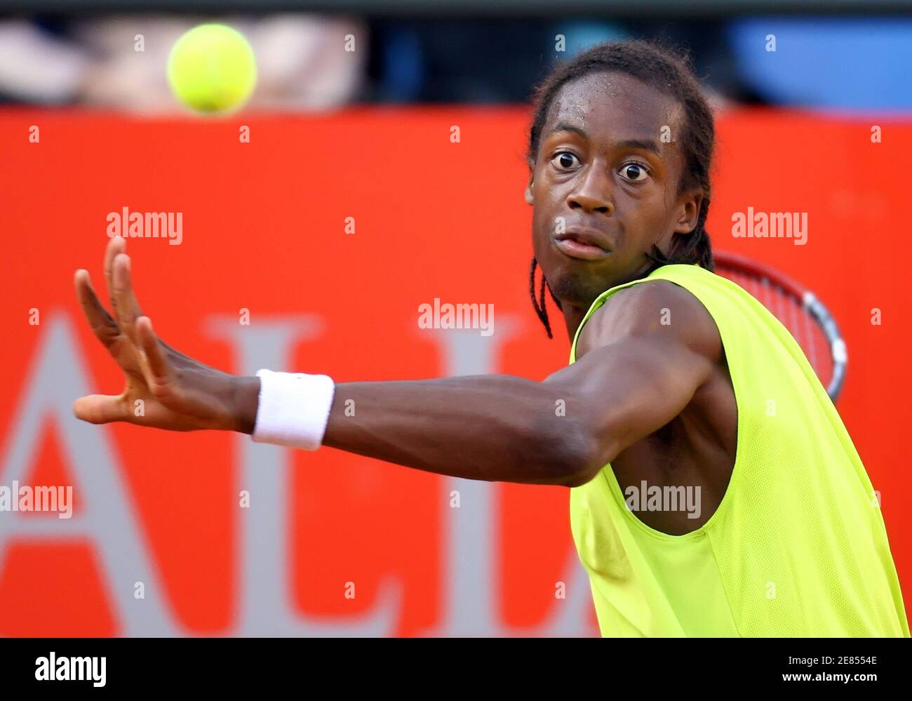 Gael monfils france eyes ball hi-res stock photography and images - Alamy