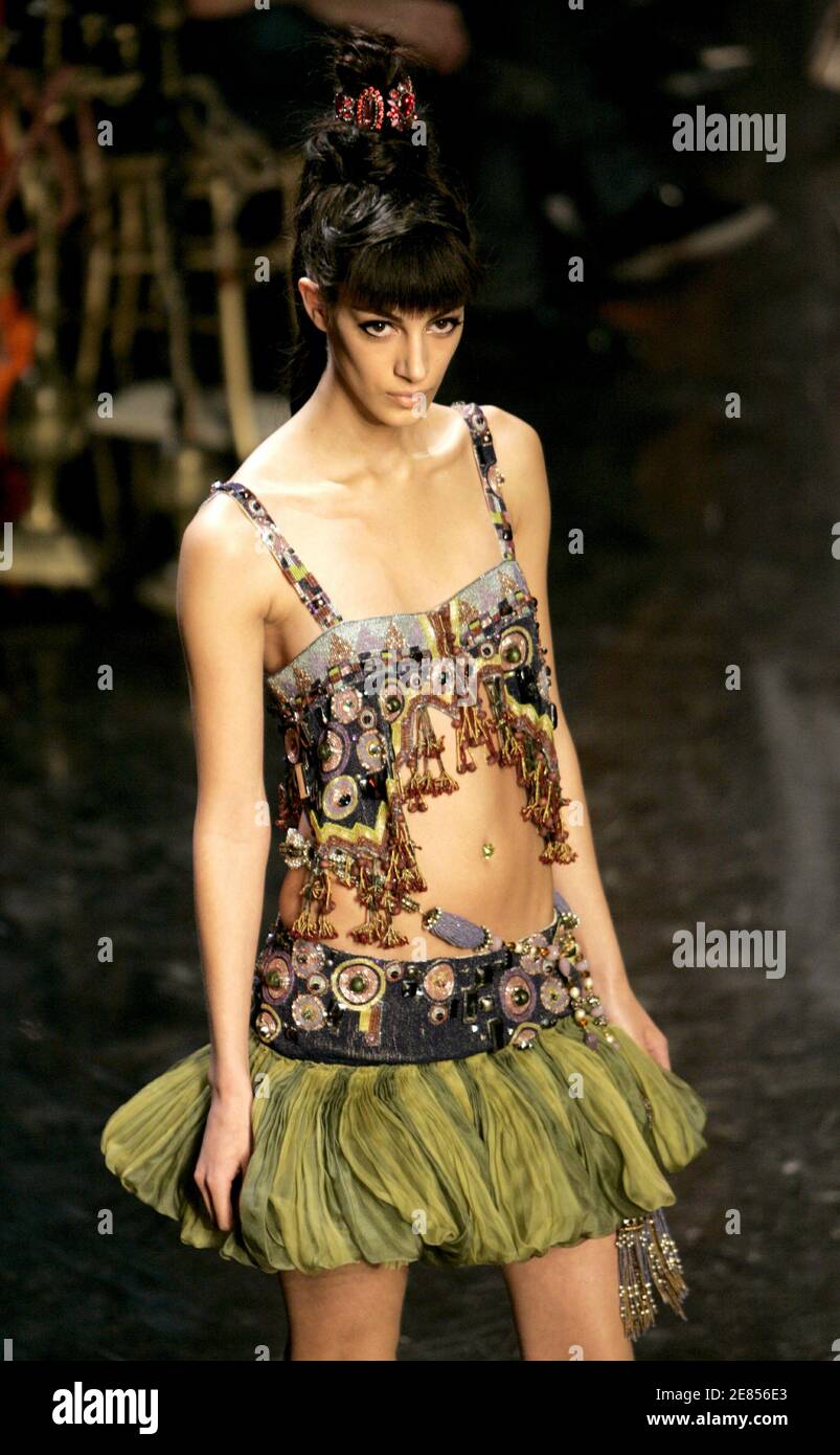 designer Jean-Paul Gaultier of France 