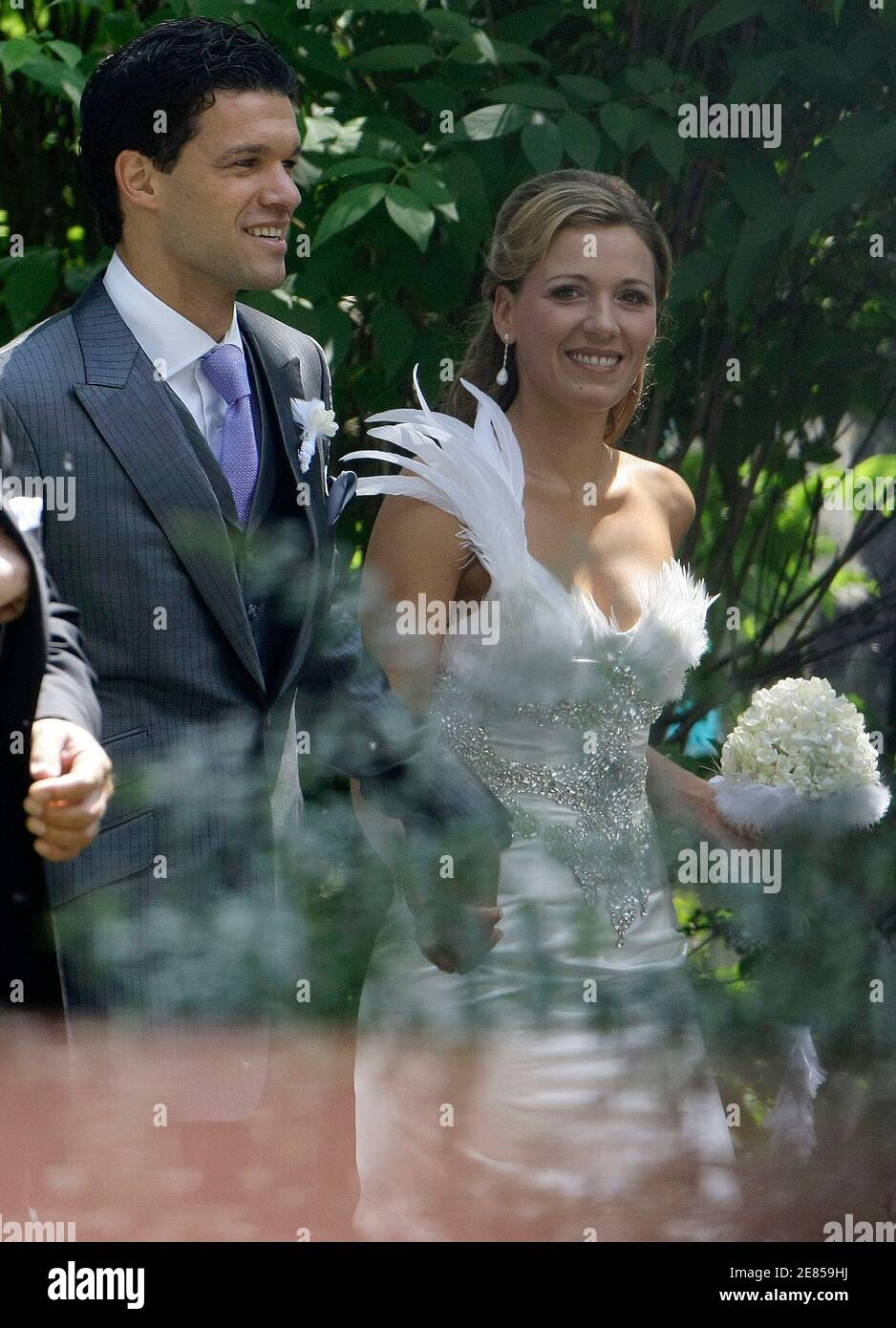 Wife Michael Ballack Simone Ballack High Resolution Stock Photography and  Images - Alamy