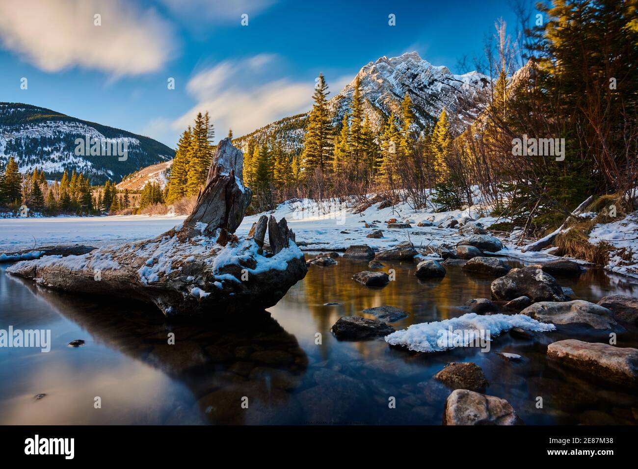 Banff National Park Stock Photo