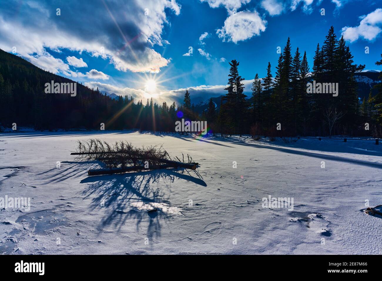 Banff National Park Stock Photo