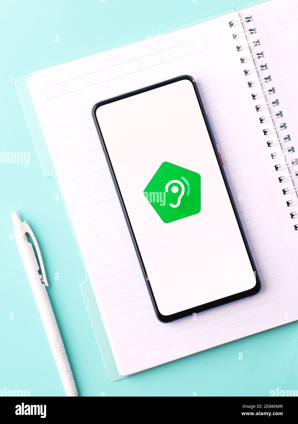 Google sound amplifier hires stock photography and images Alamy