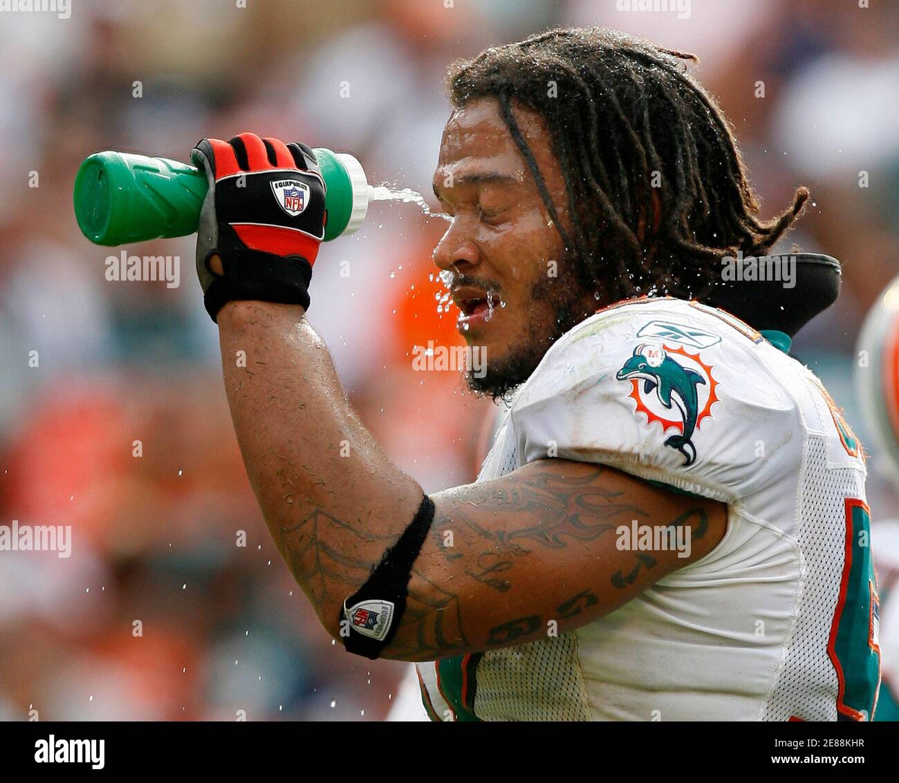 Channing crowder nfl hires stock photography and images Alamy