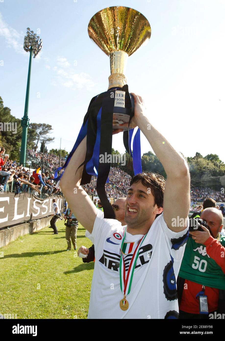 Holds Italian Serie Trophy High Resolution Stock Photography And Images Alamy