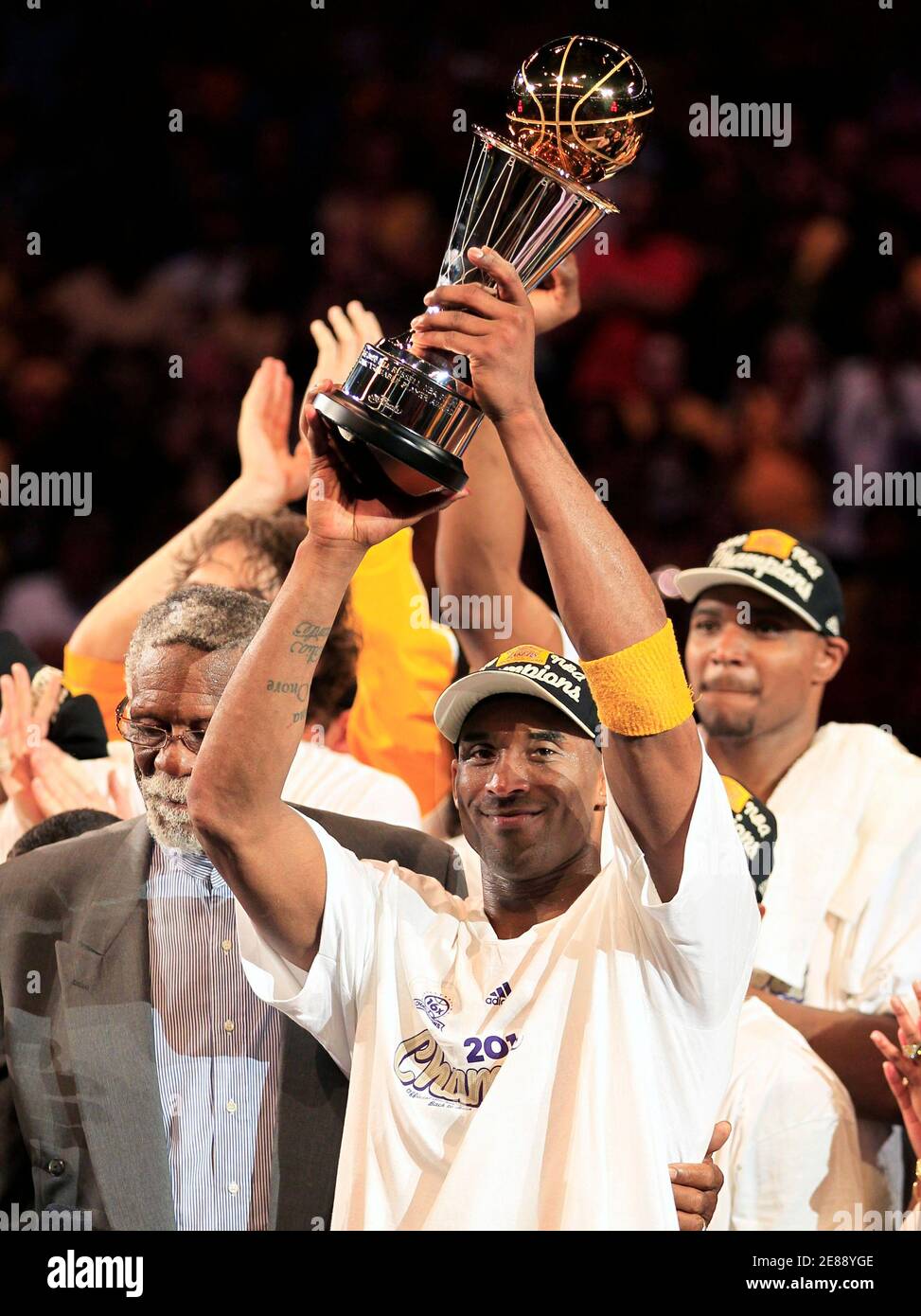 Nba mvp trophy bill russell hires stock photography and images Alamy