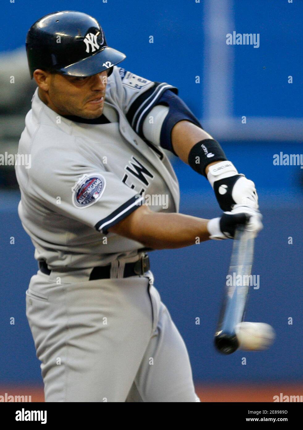 New York Yankees batter Ivan Rodriguez 