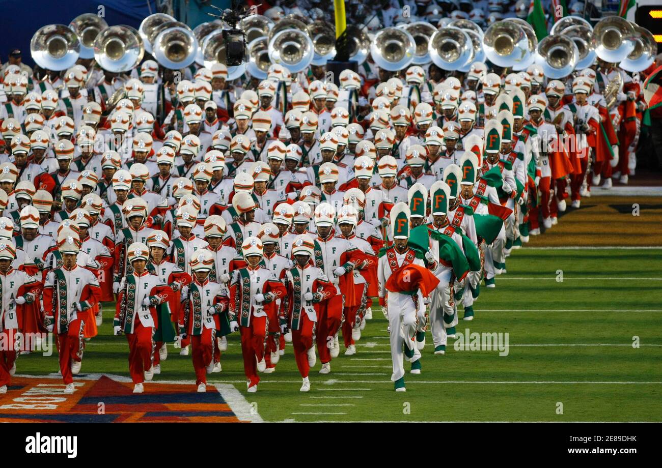 Marching Band Football Field High Resolution Stock Photography and