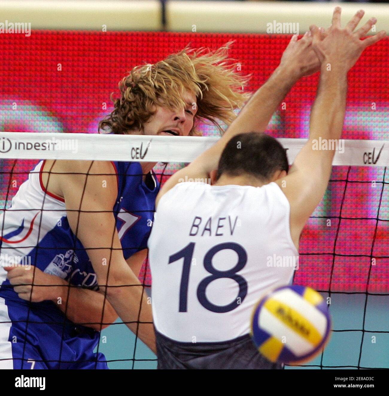 Volleyball volleyball stephane antiga hi-res stock photography and images -  Alamy