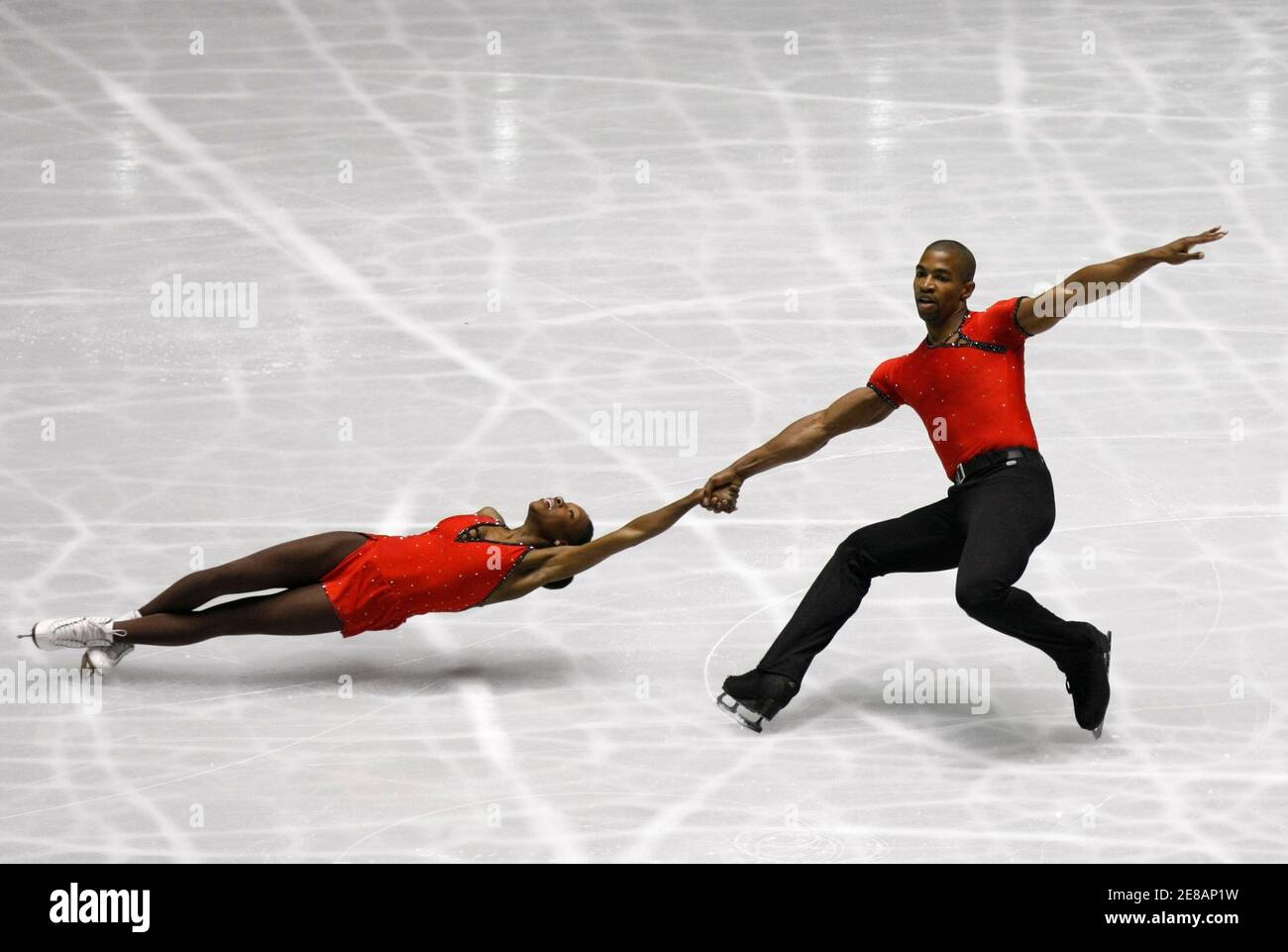 Vanessa james and yannick bonheur hires stock photography and images