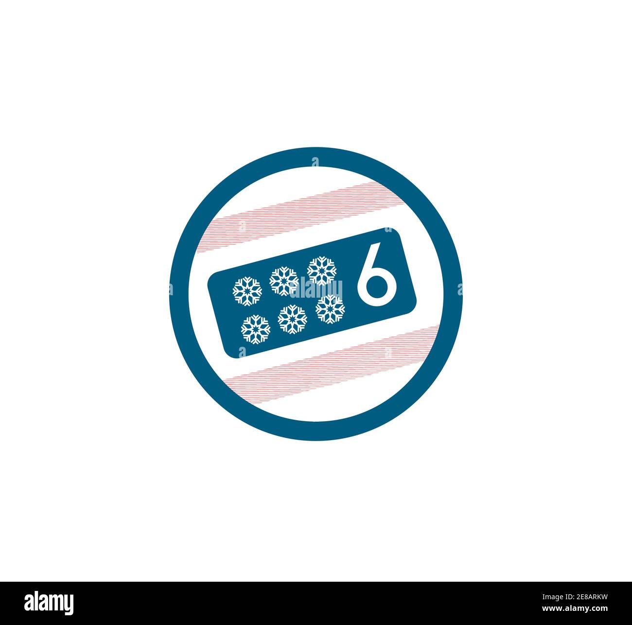 stamp gift card or discount card for shopping logo and icon Stock