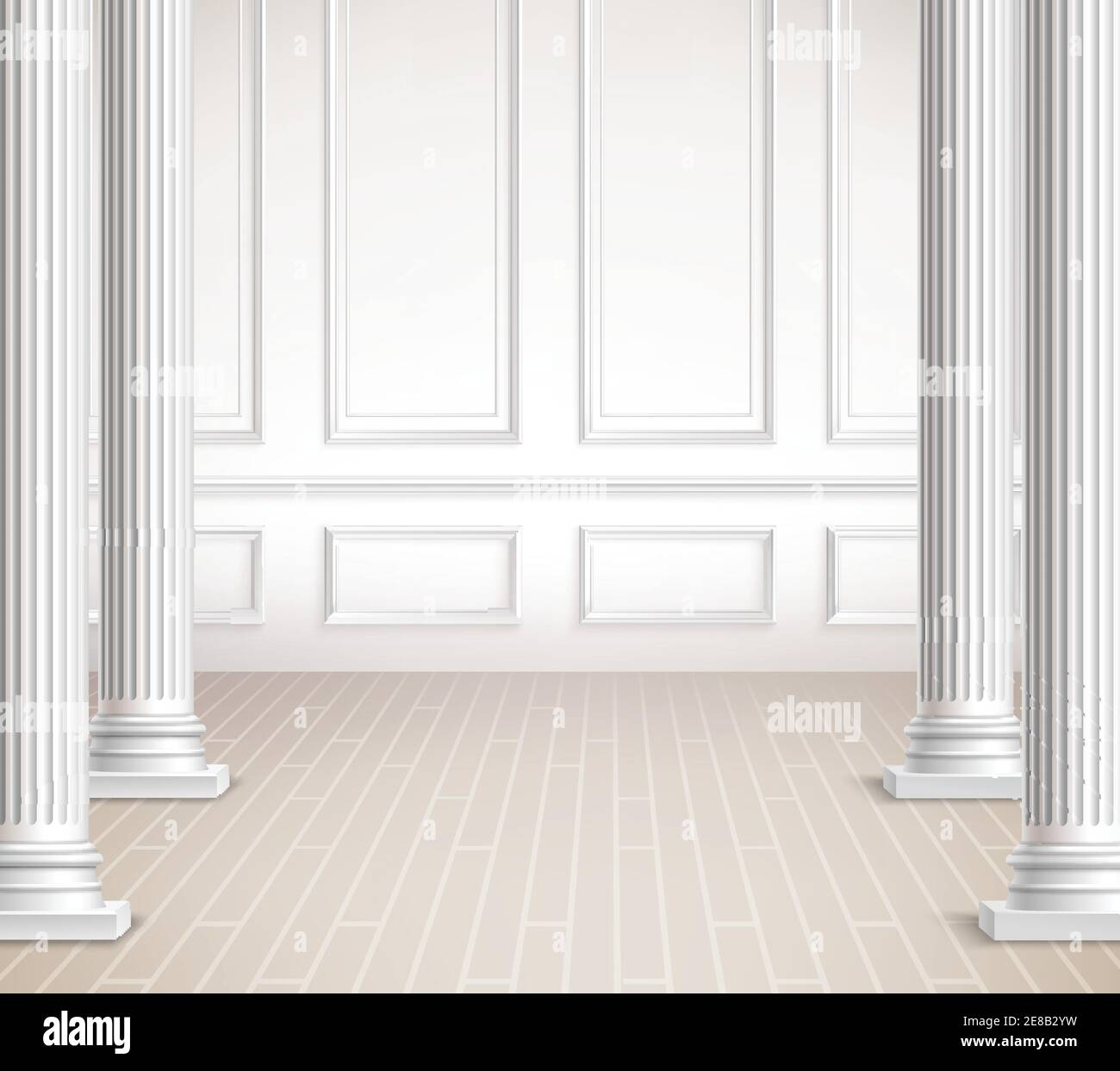 Classic Interior Design. Interior Vector Design. Classic Interior ...