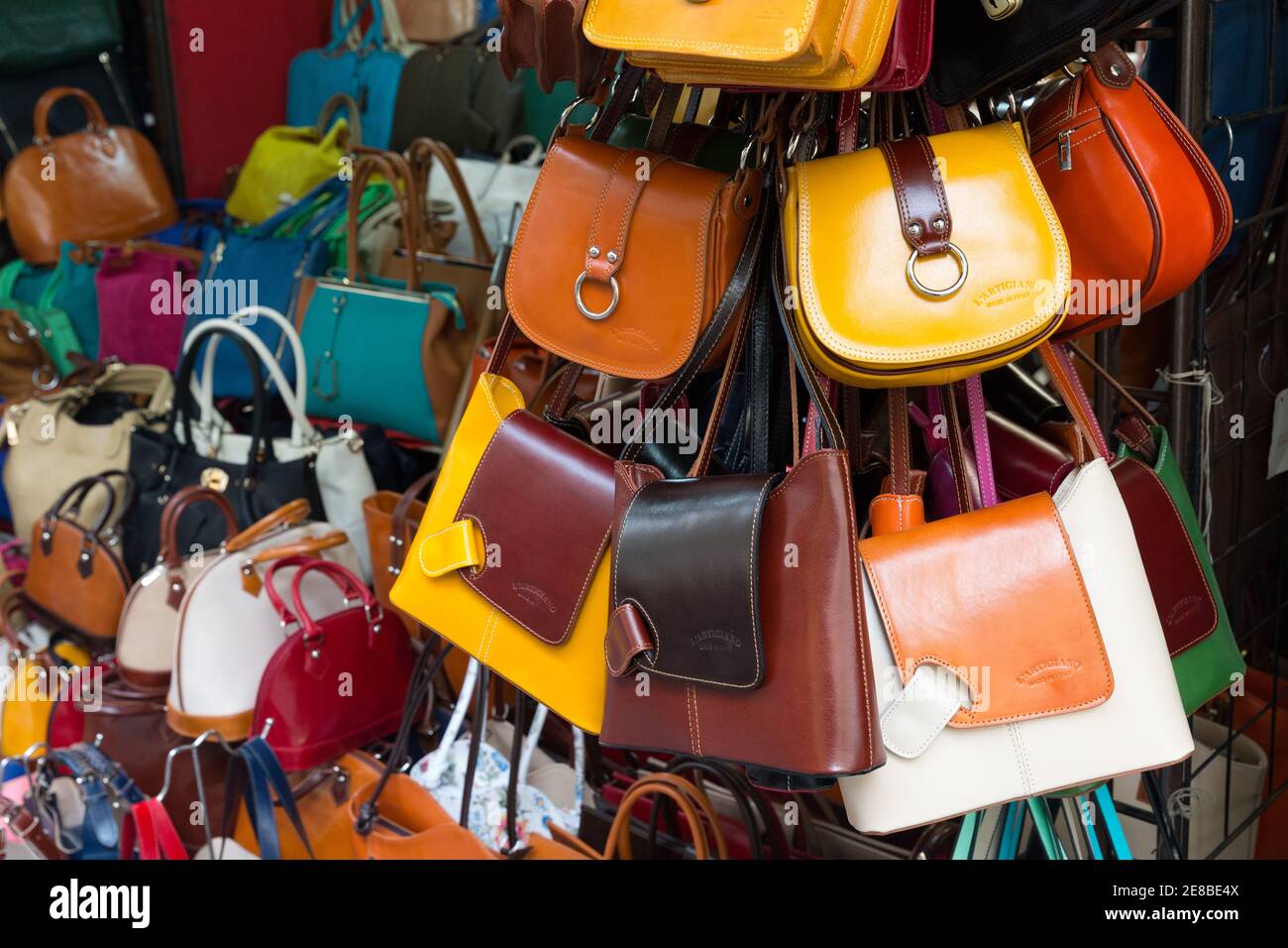 Bodrum, Turkey - 24 06 2014 - Leather Handbags At Factory From Bodrum Stock  Photo, Picture and Royalty Free Image. Image 29696774.