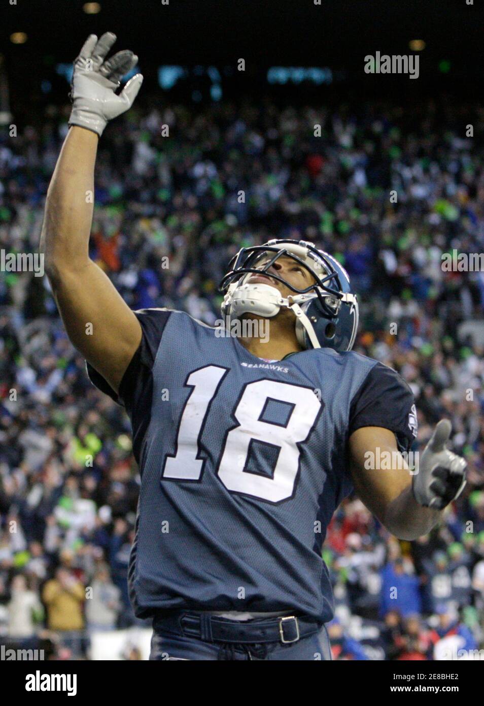 Seattle Seahawks Receiver D J Hackett High Resolution Stock Photography And Images Alamy