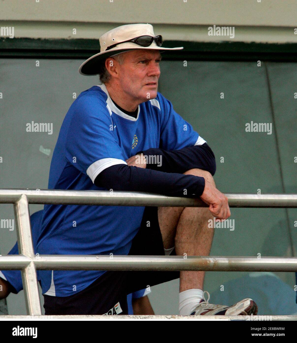 Indian cricket team coach Greg Chappell 