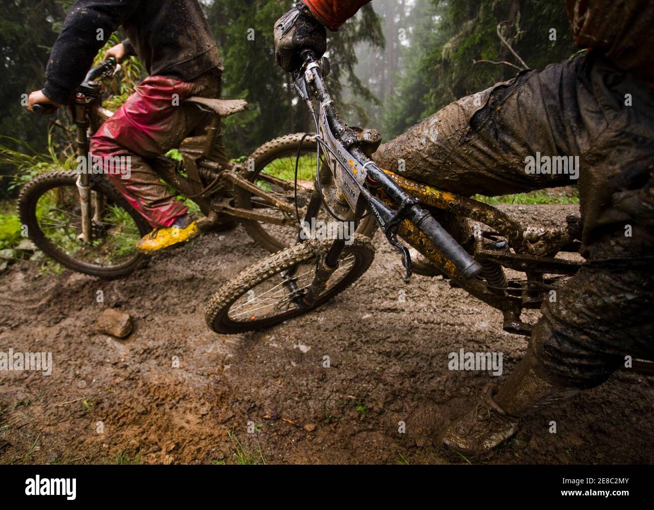 Swiss Mountain bike downhill cup 
