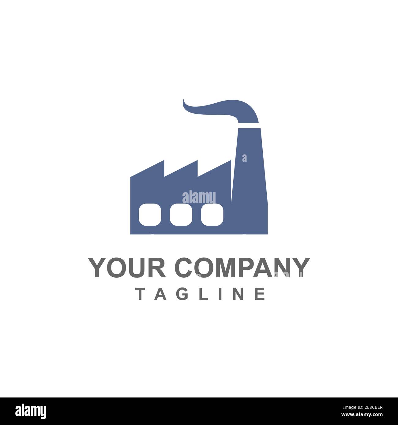 manufacture fabric logo and vector icon Stock Vector