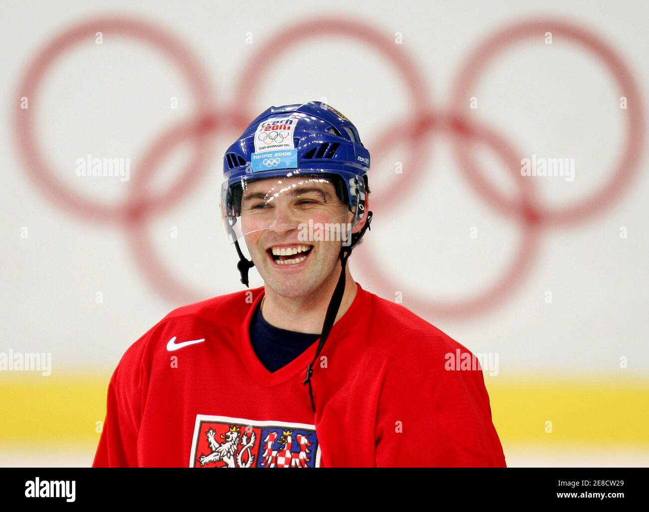 Jaromir jagr smiles during during hi-res stock photography and images -  Alamy
