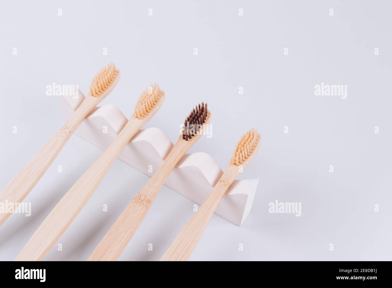 Mockup image, trendy still life composition with natural bamboo