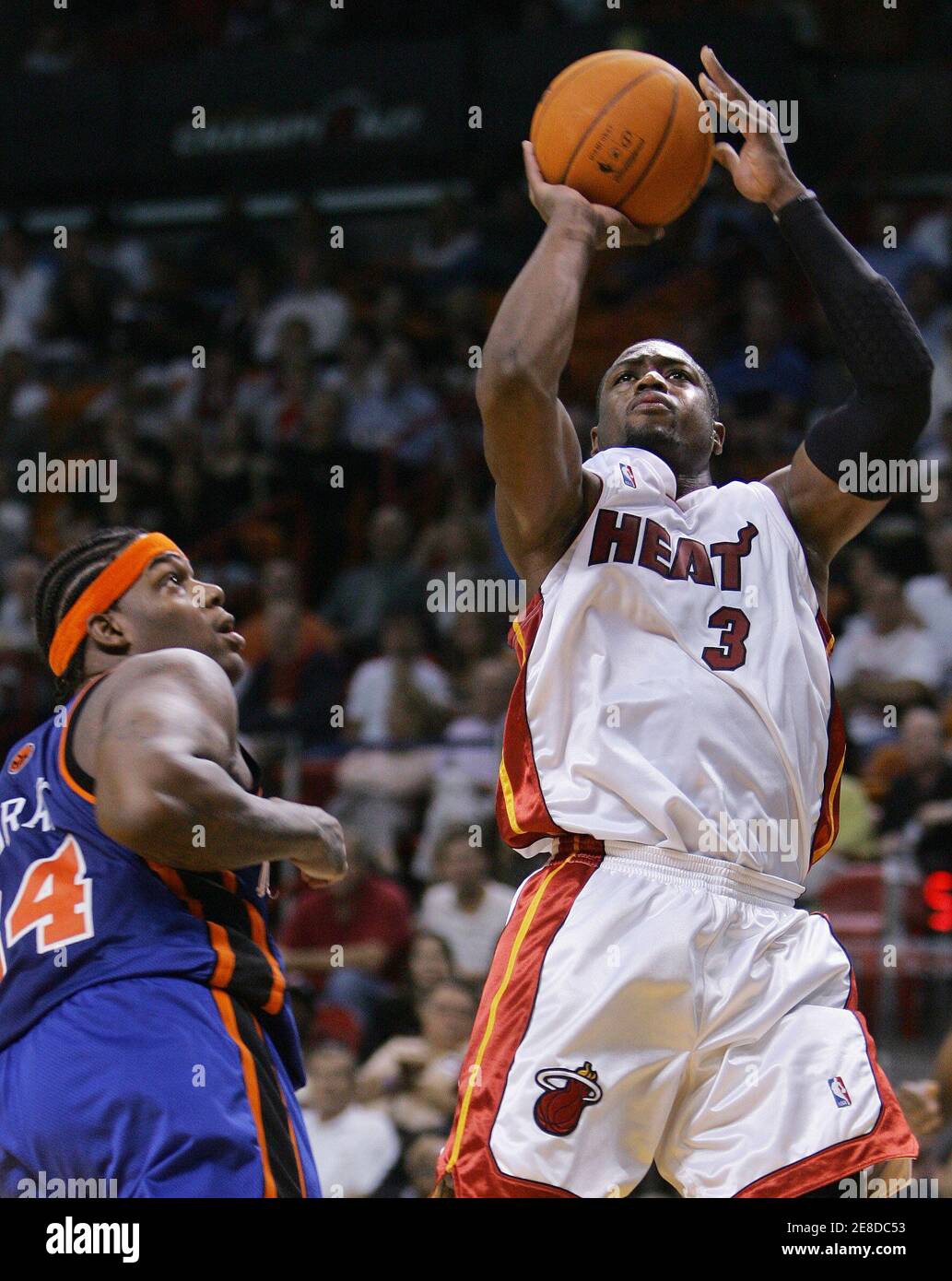 Miami heat eddy curry wade hi-res stock photography and images - Alamy