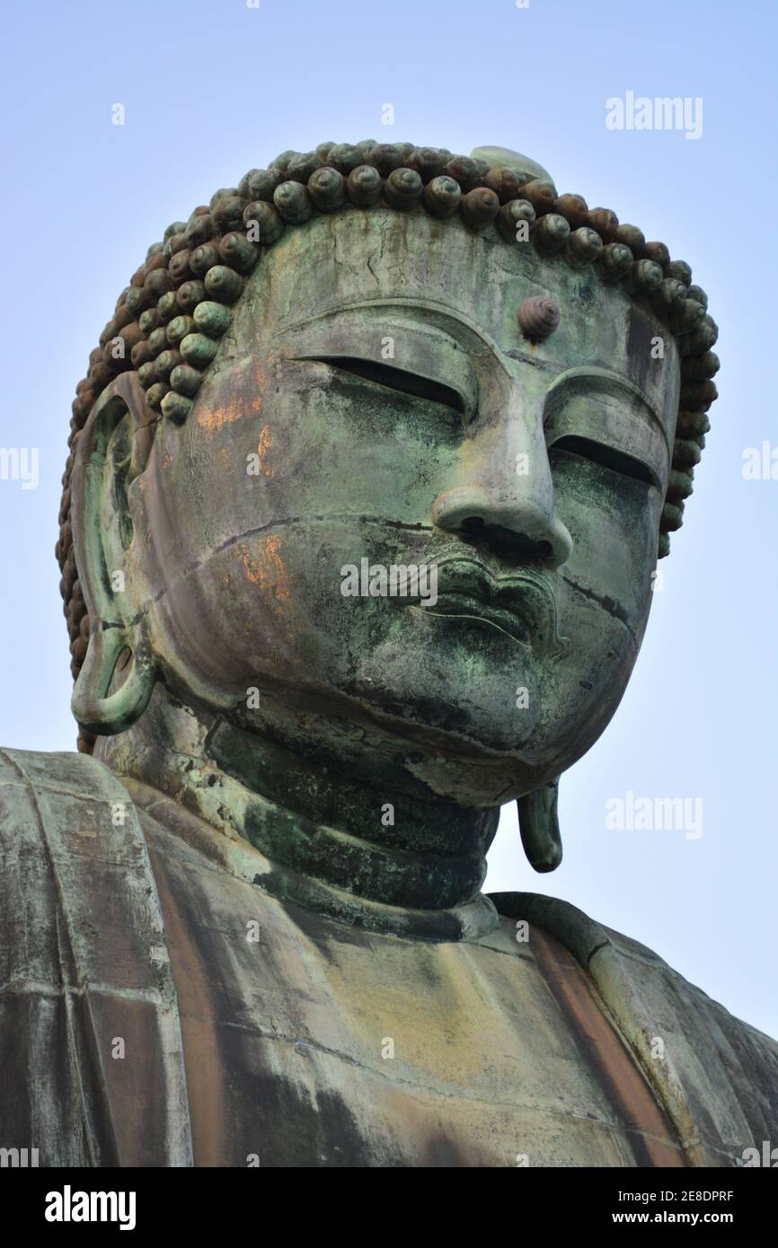 A vertical shot of the statue of Buddha Stock Photo Alamy